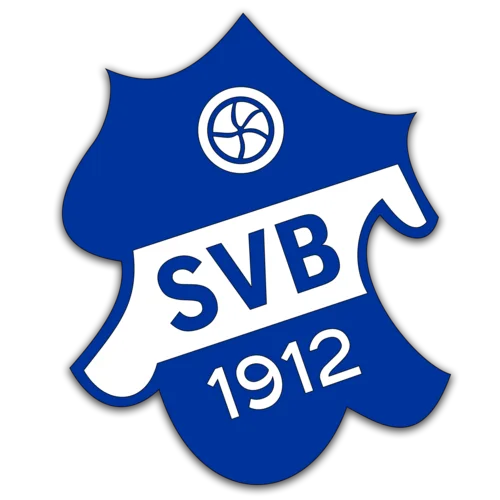 Blau-weißes Wappen des SV Bretzenheim 1912